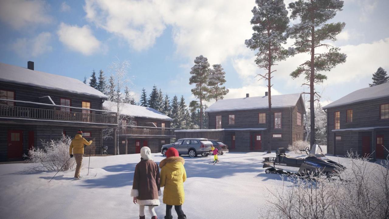 Parkstigens Fjaellby - Kavan Funäsdalen Eksteriør billede